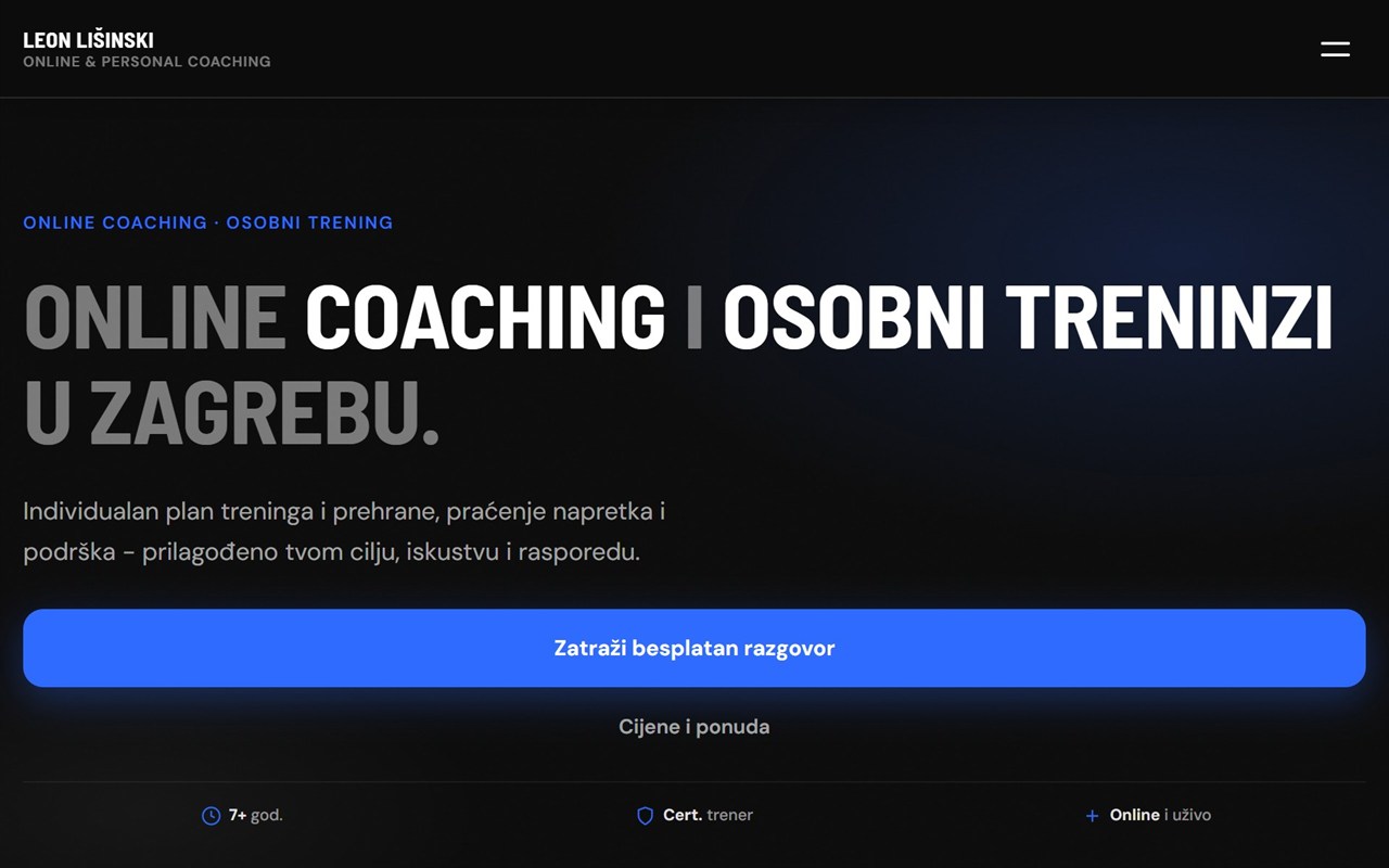 Coaching stranica